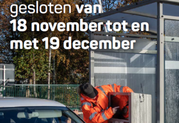 recyclagepark gesloten