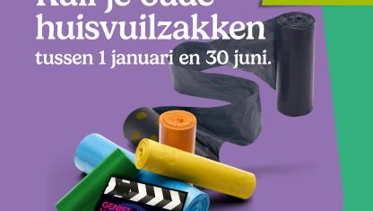 oude huisvuilzakken